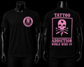 TAC Skull Tee black/pink